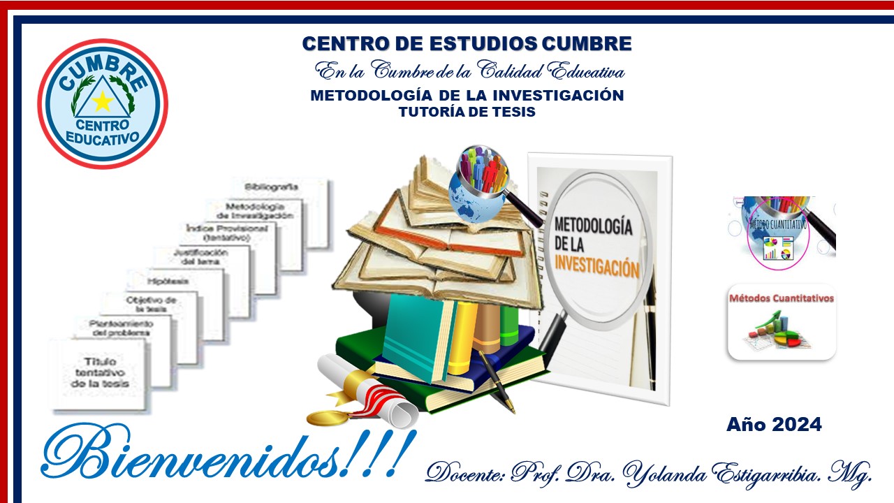 Portada Metodología de la Investigación-Tutoría de Tesis